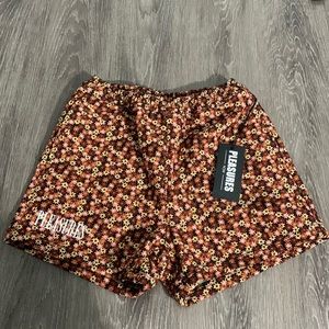 Pleasures small woven shorts